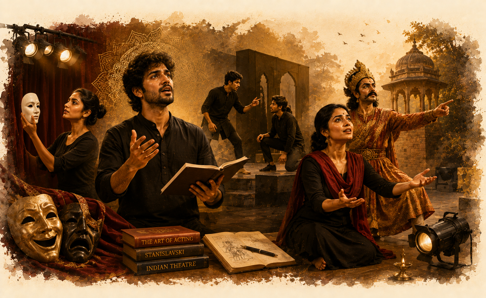Drama and theatre training at Sanskritigram