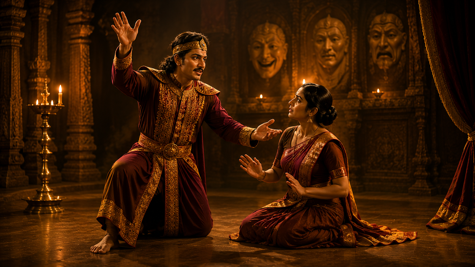 Traditional theatre performance