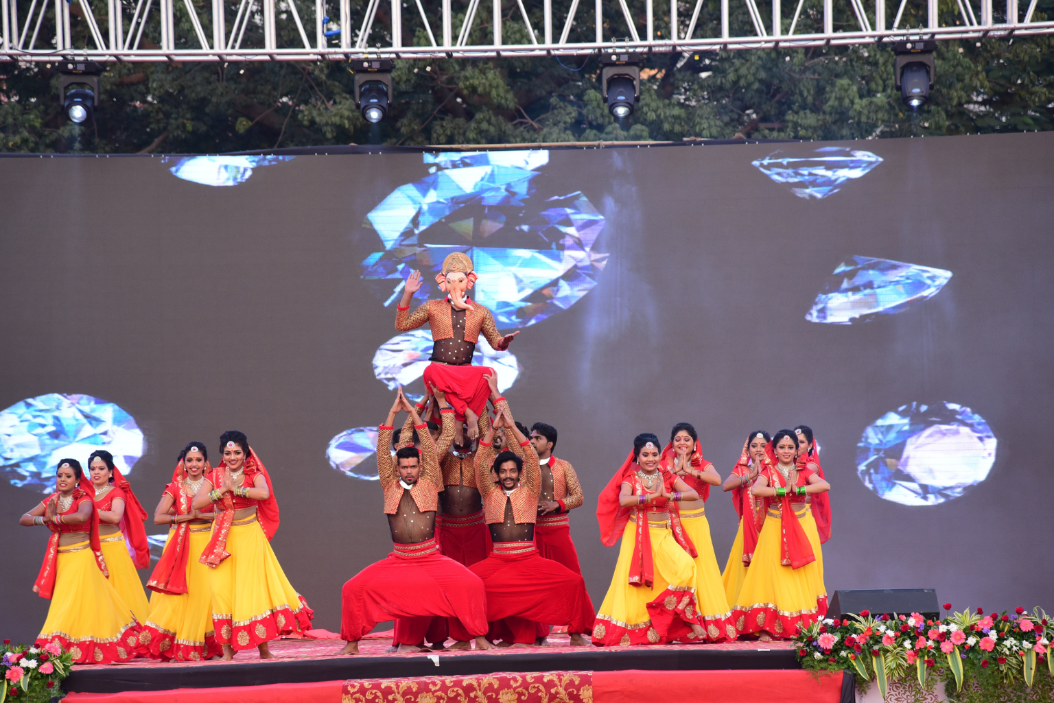 Kathak dance performance