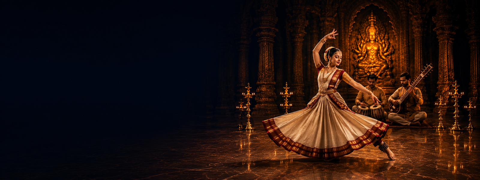 Indian classical dance at Sanskritigram